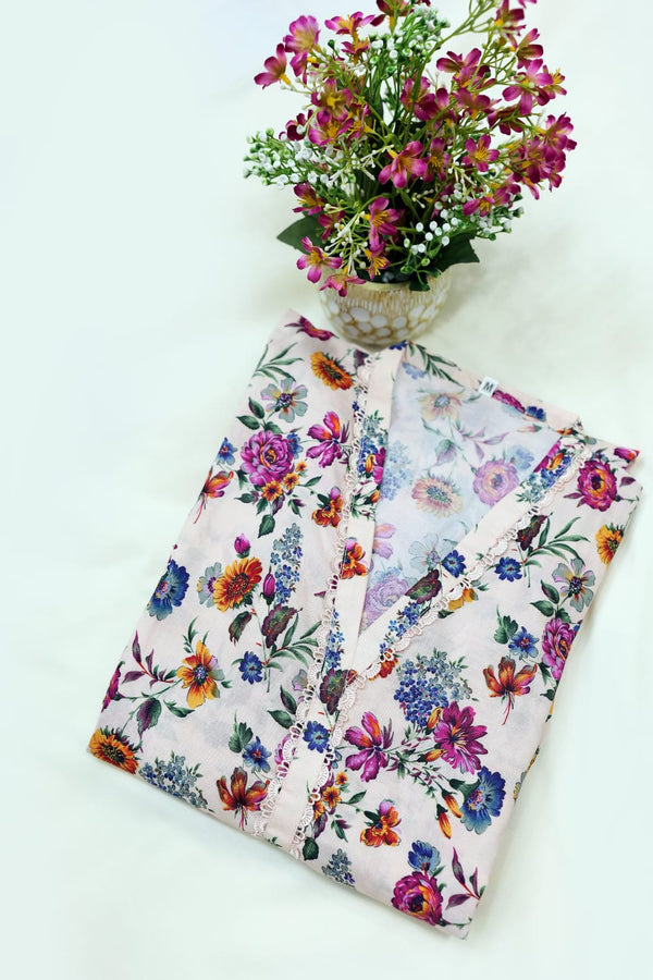 Elegant Floral 2-Piece Dress