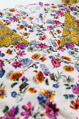 Elegant Floral 2-Piece Dress