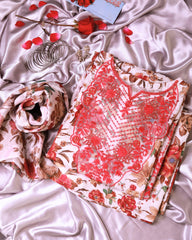 Three piece banadora lawn Premium quality