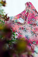 Elegant Floral Two-Piece