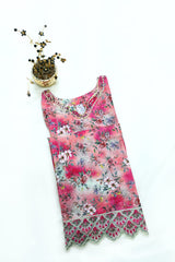 Elegant Floral Two-Piece