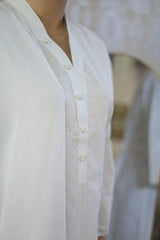 Elegant White Embroidered 3-Piece Set