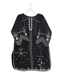 Embroided 3 piece with farshi shalwar