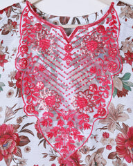 Three piece banadora lawn Premium quality