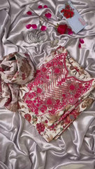 Three piece banadora lawn Premium quality